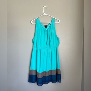Plus size sleeveless dress